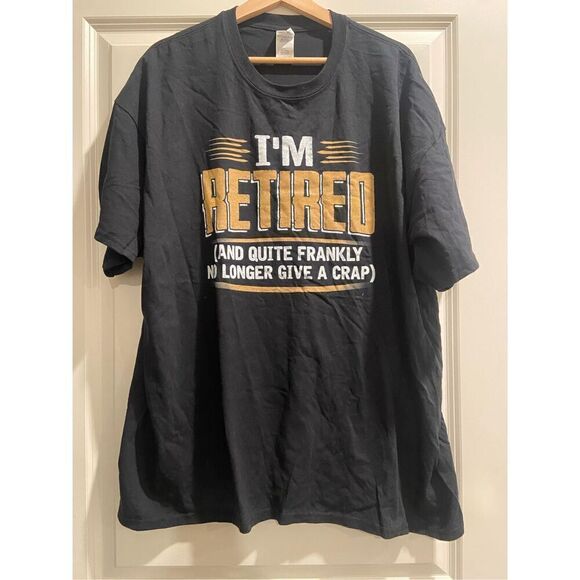 I'm Retired T-shirt size 2XL - Picture 1 of 2